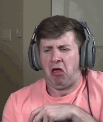 Disgusting Face Streaming Man GIF
