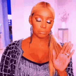 Disguted Nene Leakes Barfing GIF
