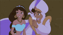 Disney Aladdin & Jasmine