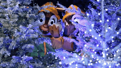 Disney Chip An' Dale Waving Merry Christmas GIF