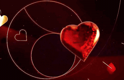 Disney Descendants Rise Of Evil Logo With Heart GIF