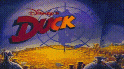 Disney Duck Poster With Target GIF