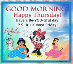Disney Good Morning Thursday Funny GIF