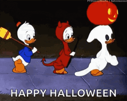 Disney Halloween Greeting GIF