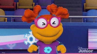 Disney Junior Cartoon Character Wearing Sunglasses GIF