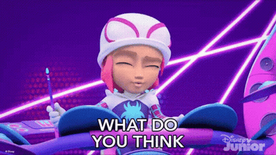 Disney Junior Character Saying What Do You Think GIF