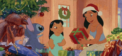 Disney Lilo And Stitch Exchange Christmas Gift GIF