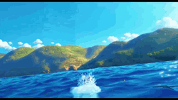 Disney Luca As A Sea Creature GIF