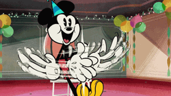 Disney Mickey Mouse Clap Happy Birthday GIF