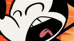 Disney Mickey Mouse Scream GIF