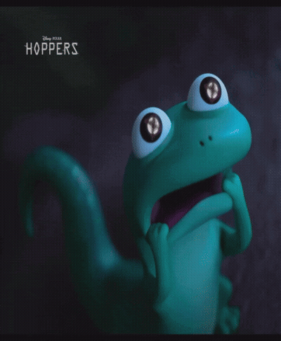 Disney Pixar Hopper Frog Poster GIF