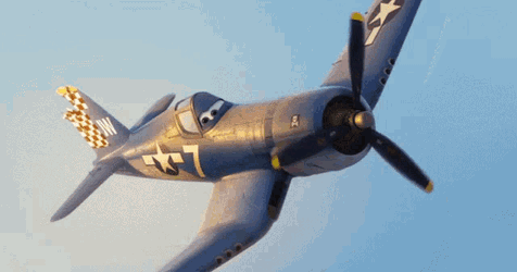Disney Planes Skipper Riley GIF