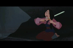 Disney Princess Mulan Cut Hair