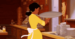Disney Princess Tiana Saluting GIF