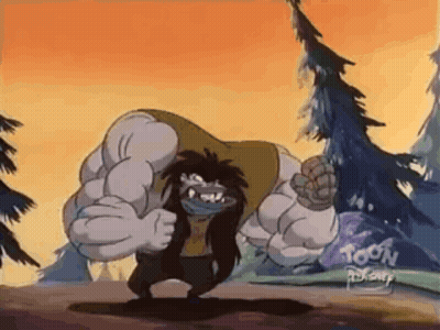 Disney's Toon Adventures Character in Woods
