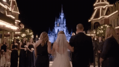 Disney Wedding Wdw Wedding GIF