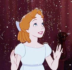 Disney Wendy Darling Receiving Bendiciones  GIF