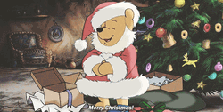Disney Winnie The Pooh Christmas Costume GIF