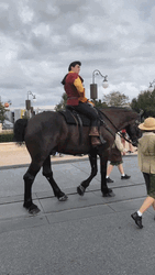 Disney World Characters Parade GIF