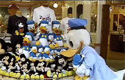 Disney World Mischievous Donald Duck GIF
