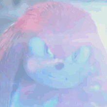 Displeased Knuckles The Echidna Flashing Light GIF
