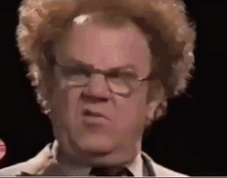 Displeased Steve Brule Face GIF