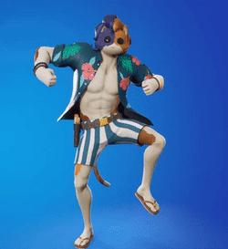 Distraction Dance Fortnite Purradise Meowscles GIF