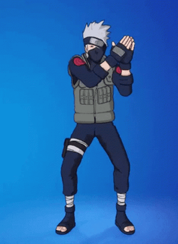 Distraction Dance Hatake Kakashi Fortnite GIF