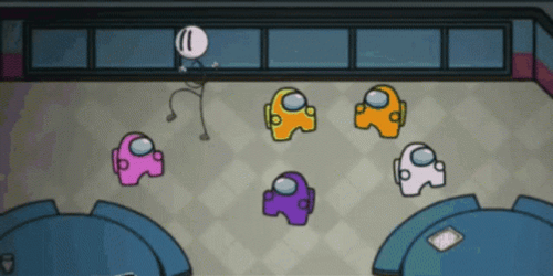 Distraction Dance Henry Stickmin In Among Us GIF