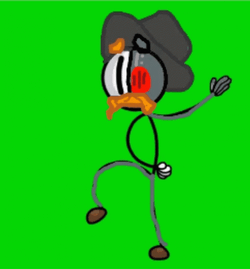 Distraction Dance Henry Stickmin With Half Doll Face GIF