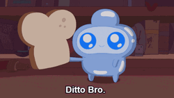 Ditto Bro Bread Cute Blue Jelly Kid