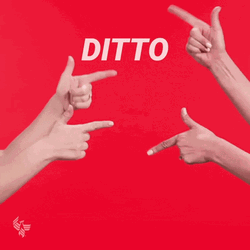 Ditto Finger Guns Shoot Attack GIF