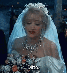 Ditto Wedding Bride Addams Family GIF