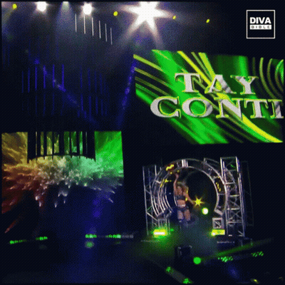 Diva Girl Tay Conti On Stage GIF