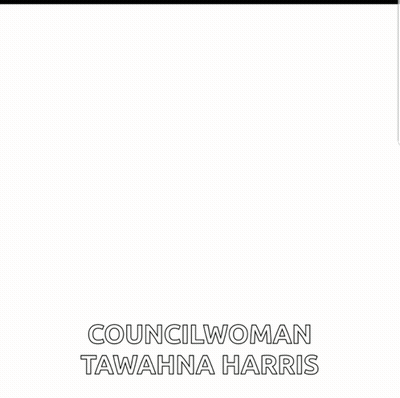 Diva 'S Incorporated Councilwoman Tawaina Harris Is Featured On The Poster GIF