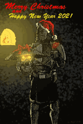 Divine Cybermancy Happy New Year 2021  GIF