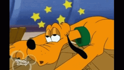 Dizzy Disney Pluto Seeing Stars GIF