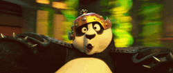 Dizzy Kung Fu Panda GIF