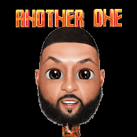 Dj Khaled Bubble Head Cartoon Another One GIF