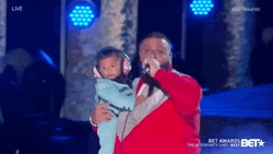 Dj Khaled Dancing With Baby BET Awards GIF