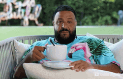 Dj Khaled Drinking Coffee GIF