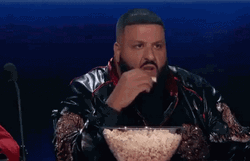 Dj Khaled Eating Popcorn In Judge's Table Meme