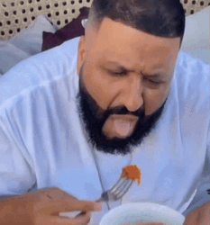 Dj Khaled Hungry Eating GIF