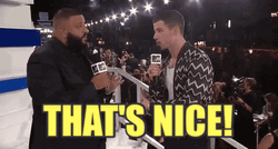 Dj Khaled Interview Thats Nice GIF