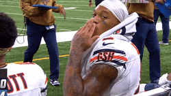 Dj Moore Flying Kiss GIF