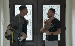 DJ Pauly D Cheek Kiss GIF