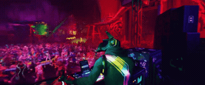 DJ Playing Music at Club