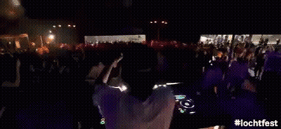 DJ Playing Music At Concert GIF