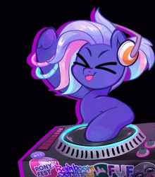 Dj Starlight Glimmer Mlp GIF