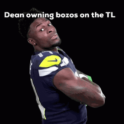 DK Metcalf Turning Around GIF